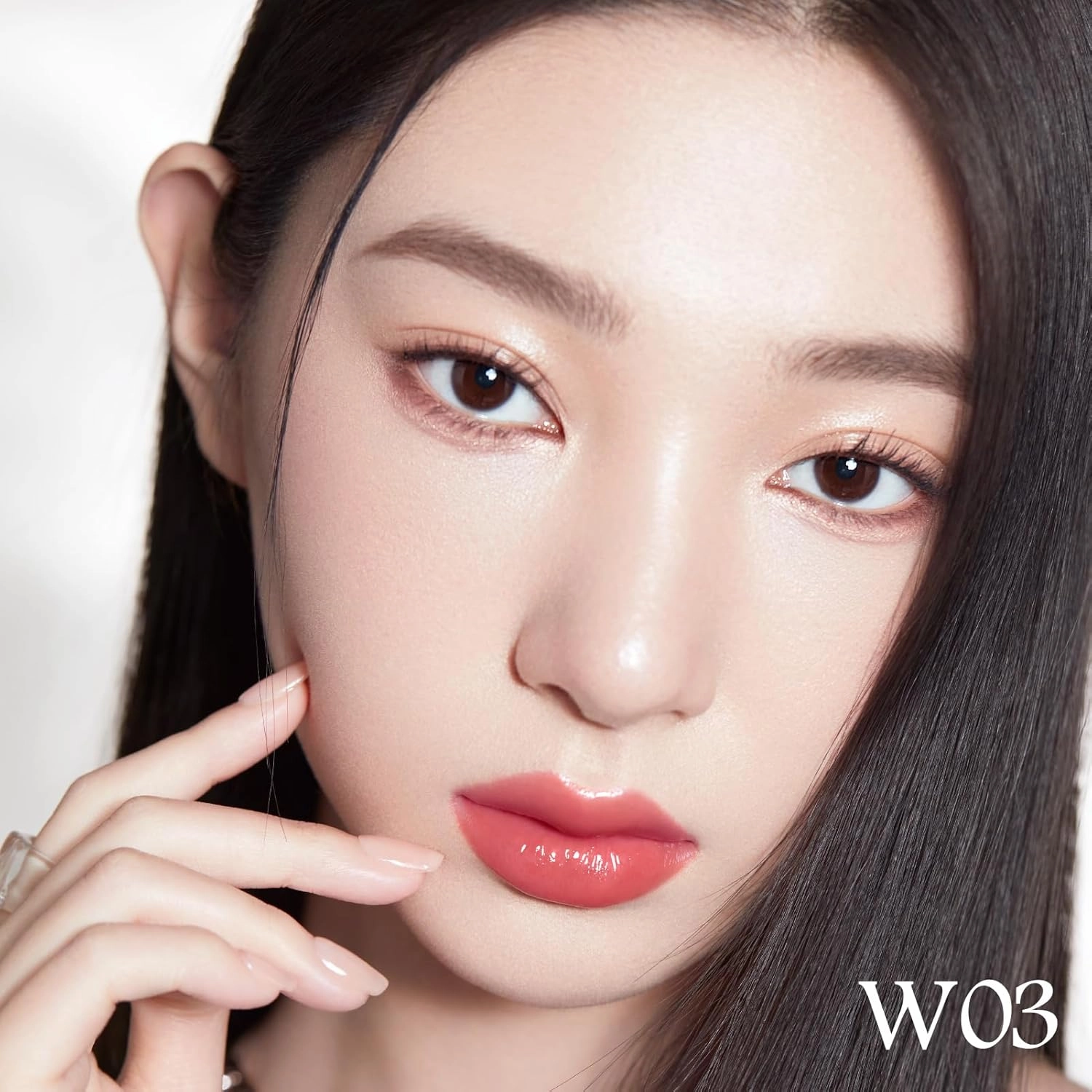 Flood Kissed Lipstick, Hydrating Lip Color Makeup, Natural Lip Gloss Finish with Hyaluronic Acid Formula, Shiny, Smooth, W03