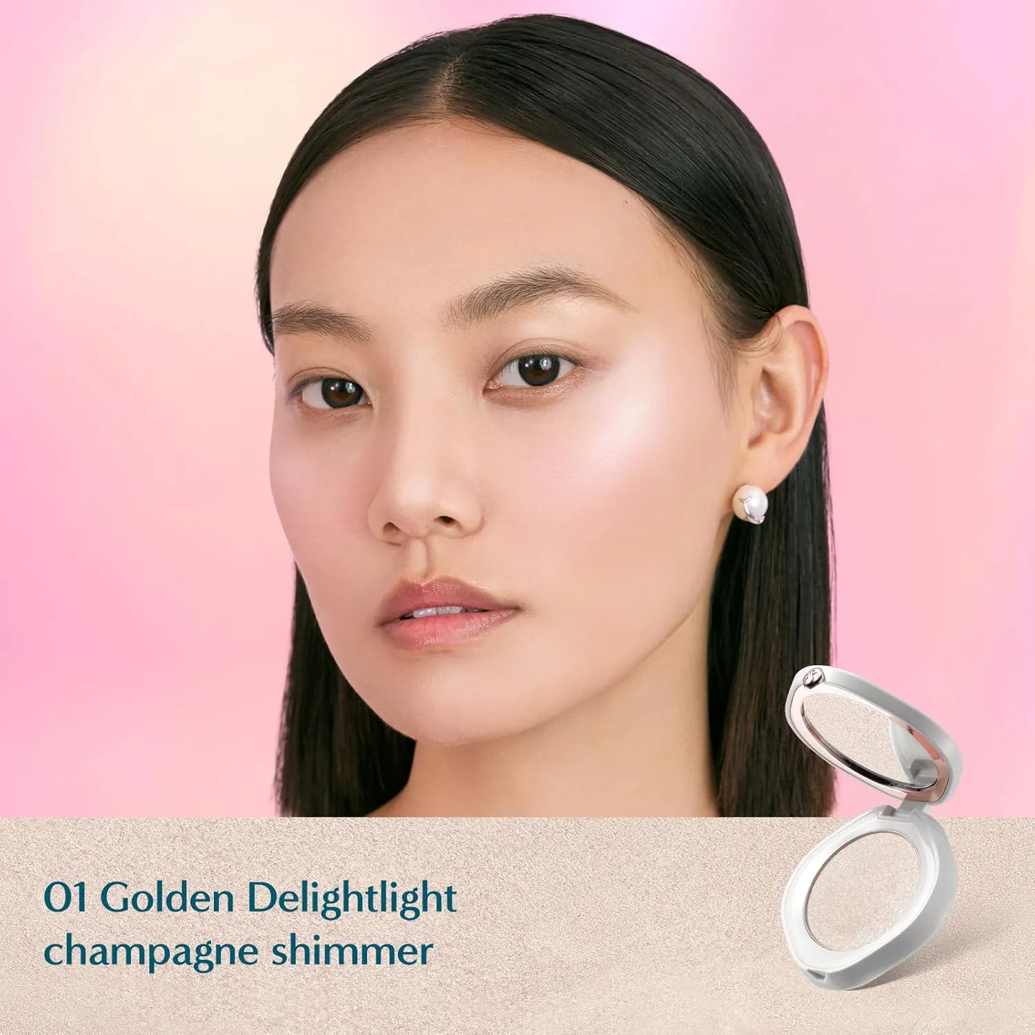 FLORASIS Gentle Waves Aqua Glow Highlighter (01 Golden Delight, 1 Count)