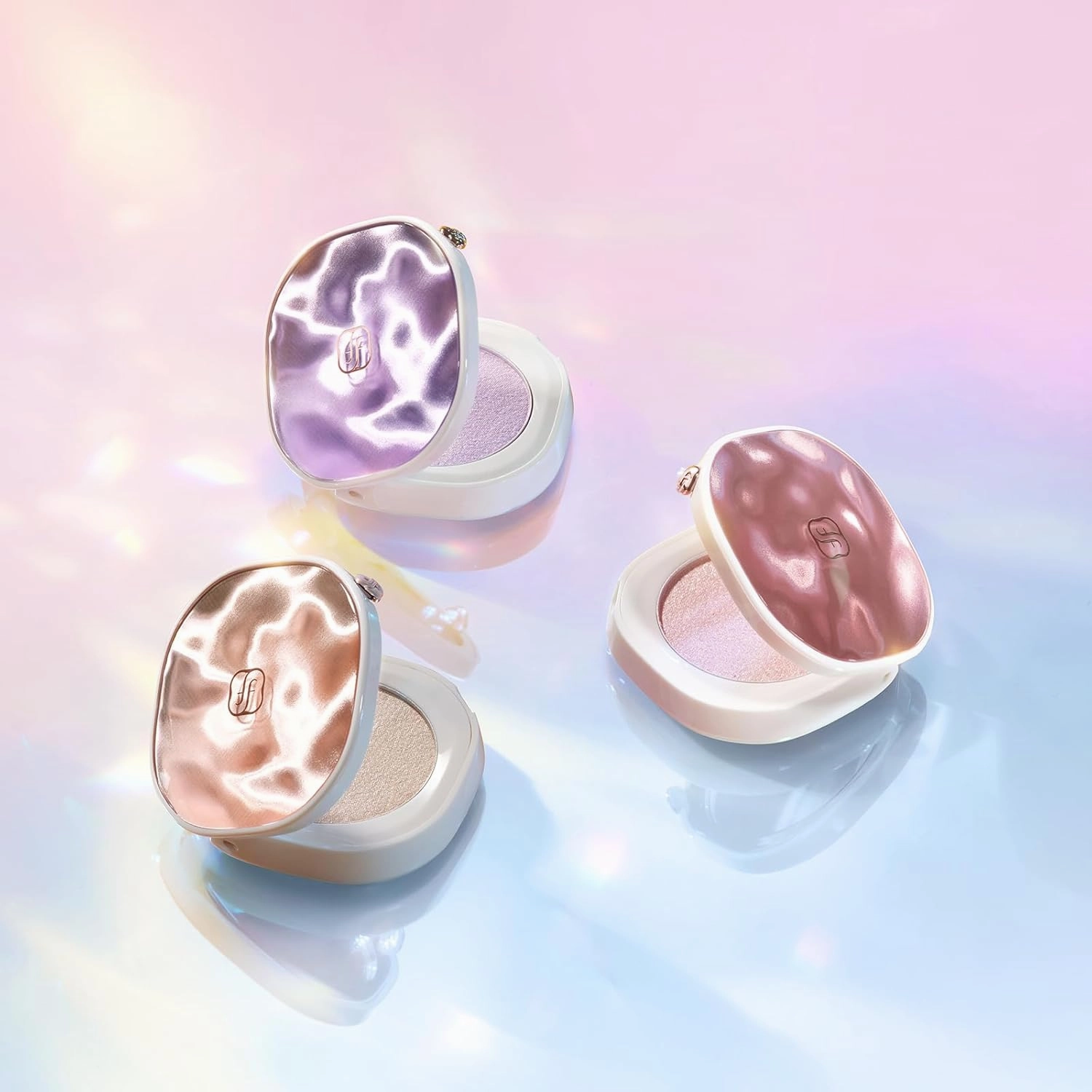 FLORASIS Gentle Waves Aqua Glow Highlighter (03 Lilac Haze, 1 Count)