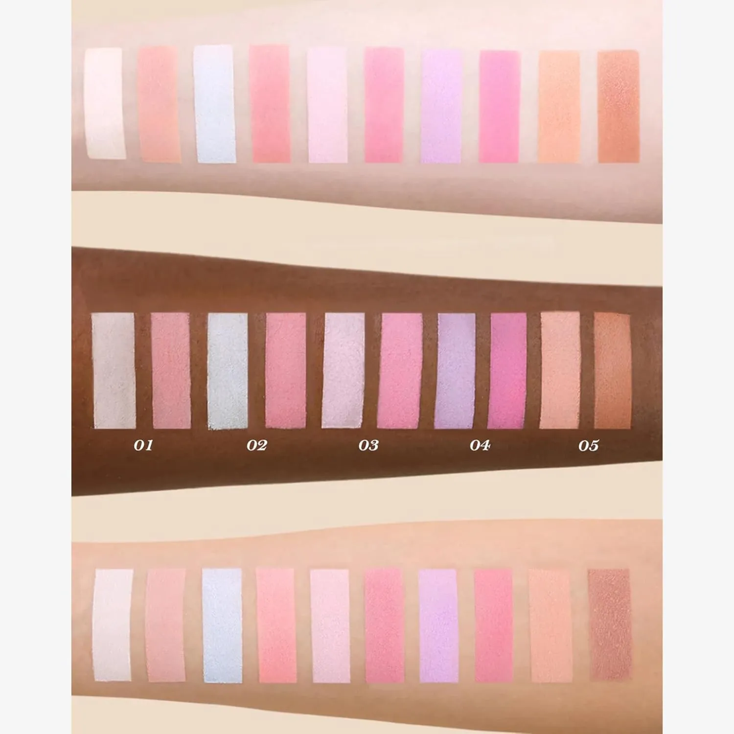 Flower Knows Butterfly Cloud Collar Rouge Box Highlighting & Blush Duo Powder,Nude Peach Matte Finish Blush & Highlighter Palette,Buildable & Blendable Makeup for cheeks(01 Rouge Snow)
