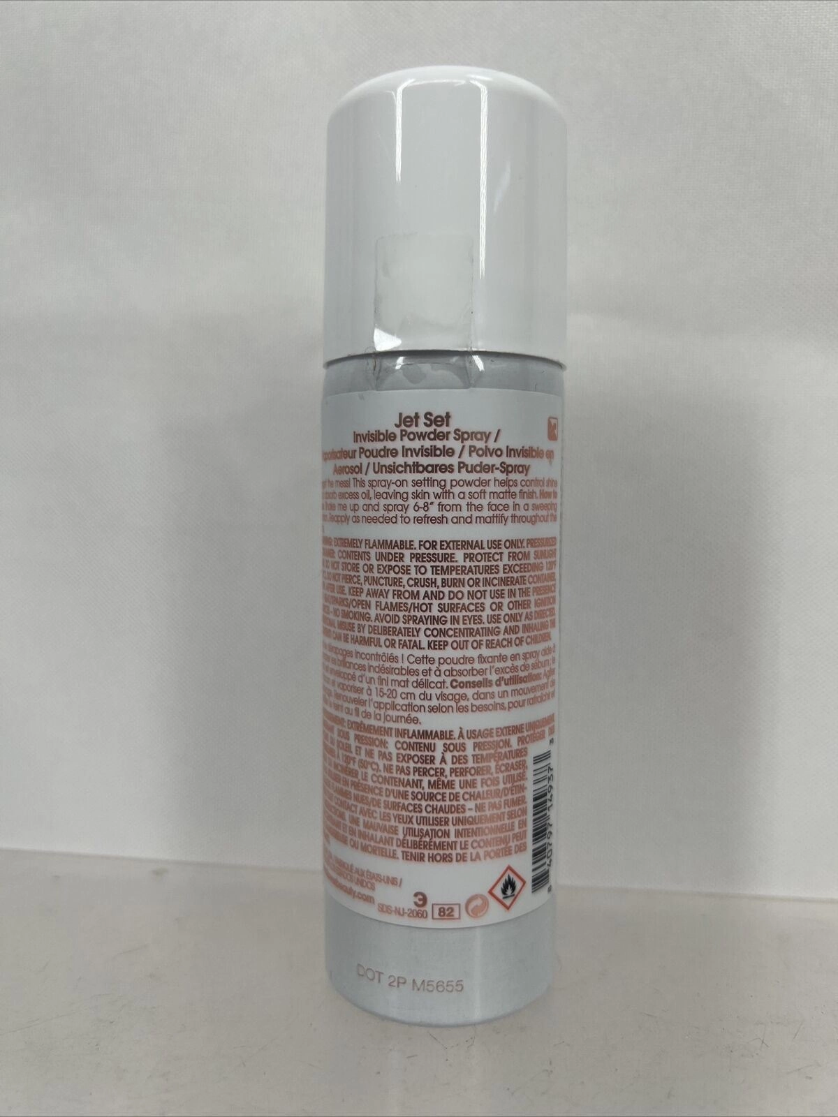 Flower Jet Set Invisible Powder Setting Spray Makeup Shine Control 1.5oz
