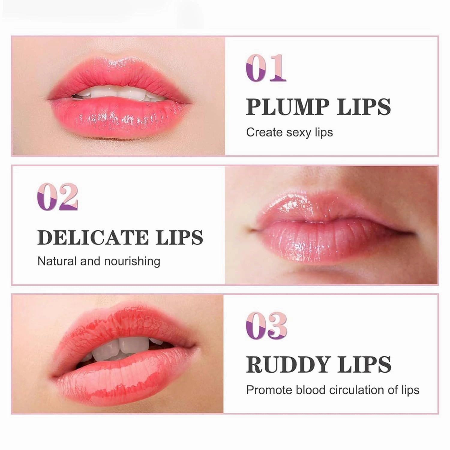 Foihletpath Mood Lipstick, Foihletpath Lipstick, Transferproof Long Lasting, Moisturizing Glossy Shine Lip Gloss Gold Foil for Women (2PCS-B)
