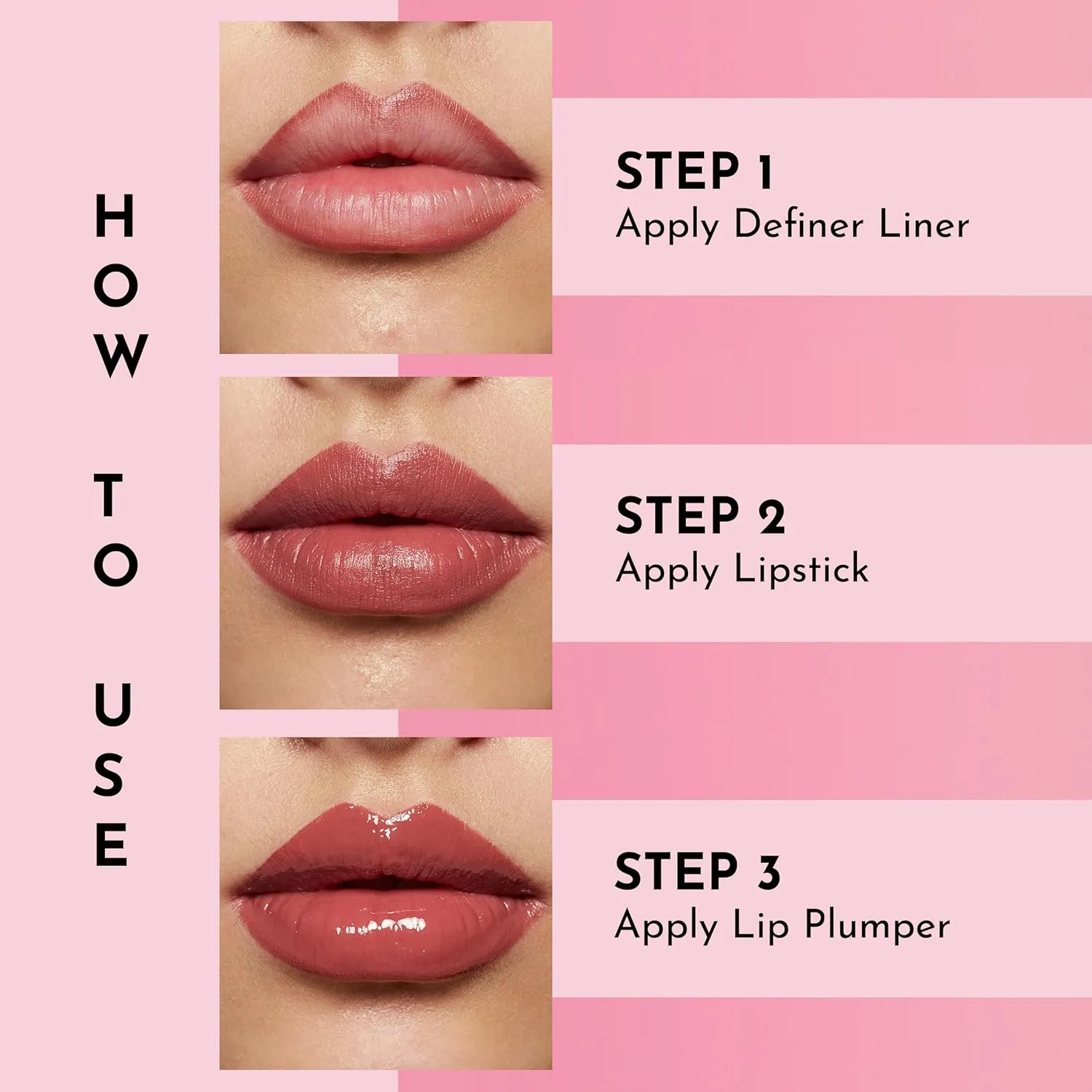 Forget the Filler Lip-Plumping Line-Smoothing Satin Cream Lipstick, Cookie, Red, 0.1 Ounce