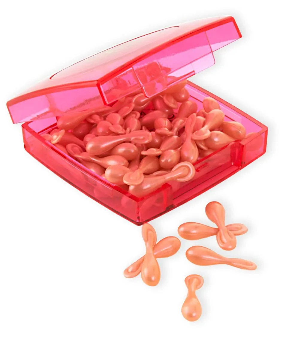 Full, Fuller, Fullest Single Dose Lip Plumping Capsules Now with Double the Peptides