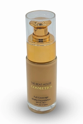 Full Coverage Matte Foundation (Burlap) | SPF 50/ PA    | Cruelty Free | Medium to Full Coverage | Smooth Finish | All Day Stay |