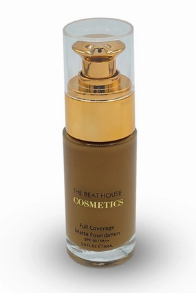 Full Coverage Matte Foundation (Chestnut) | SPF 50/ PA    | Cruelty Free | Medium to Full Coverage | Smooth Finish | All Day Stay |