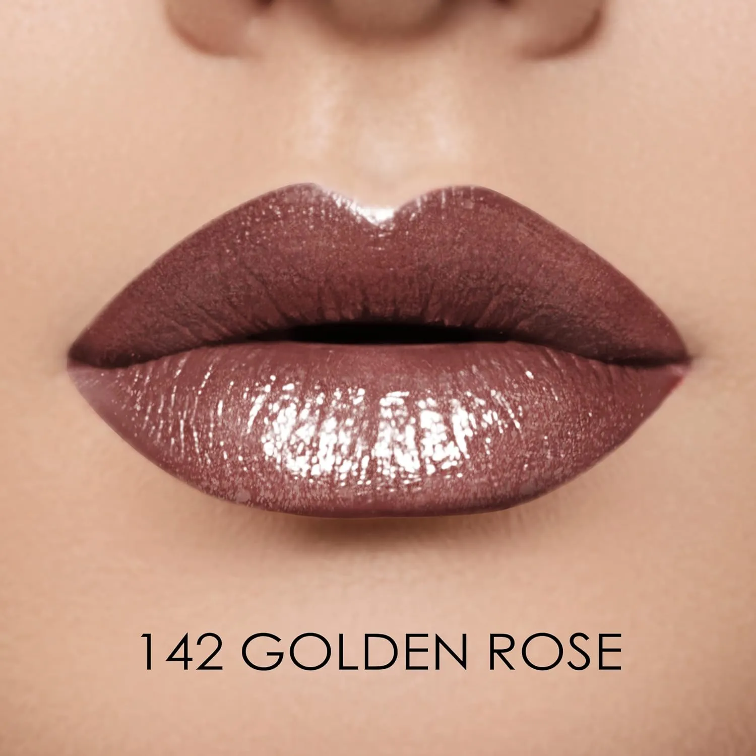 GA-DE Makeup True Color High Shine And Extreme Comfort Satin Lipstick, Golden Rose