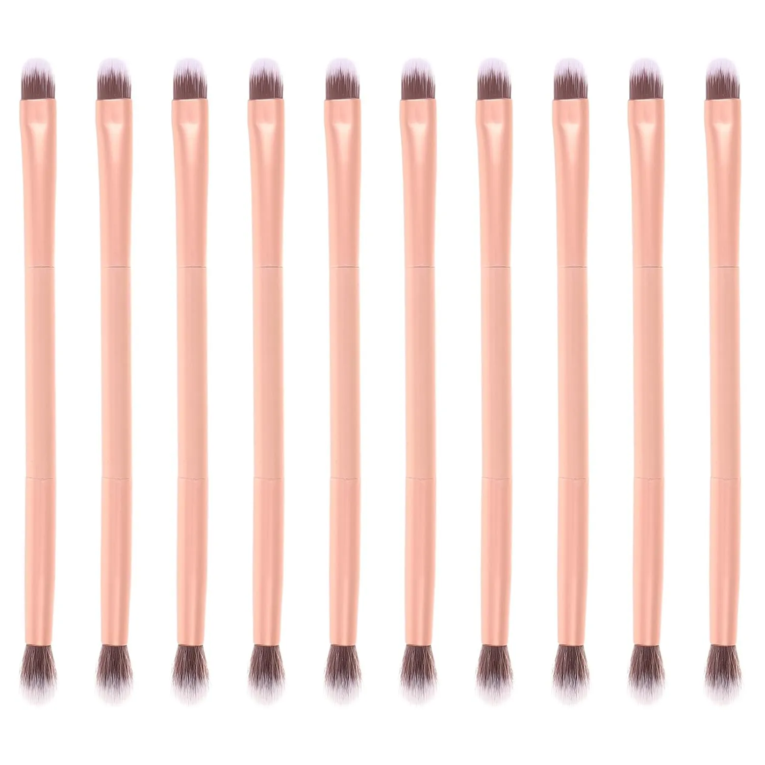 Garneck 24 Pcs Double Sided Blending Eyeshadow Brush Set - Dual Ended Eye Makeup Brushes for Effortless Application and Smudging - Professional Cosmetic Tools for Eye Looks