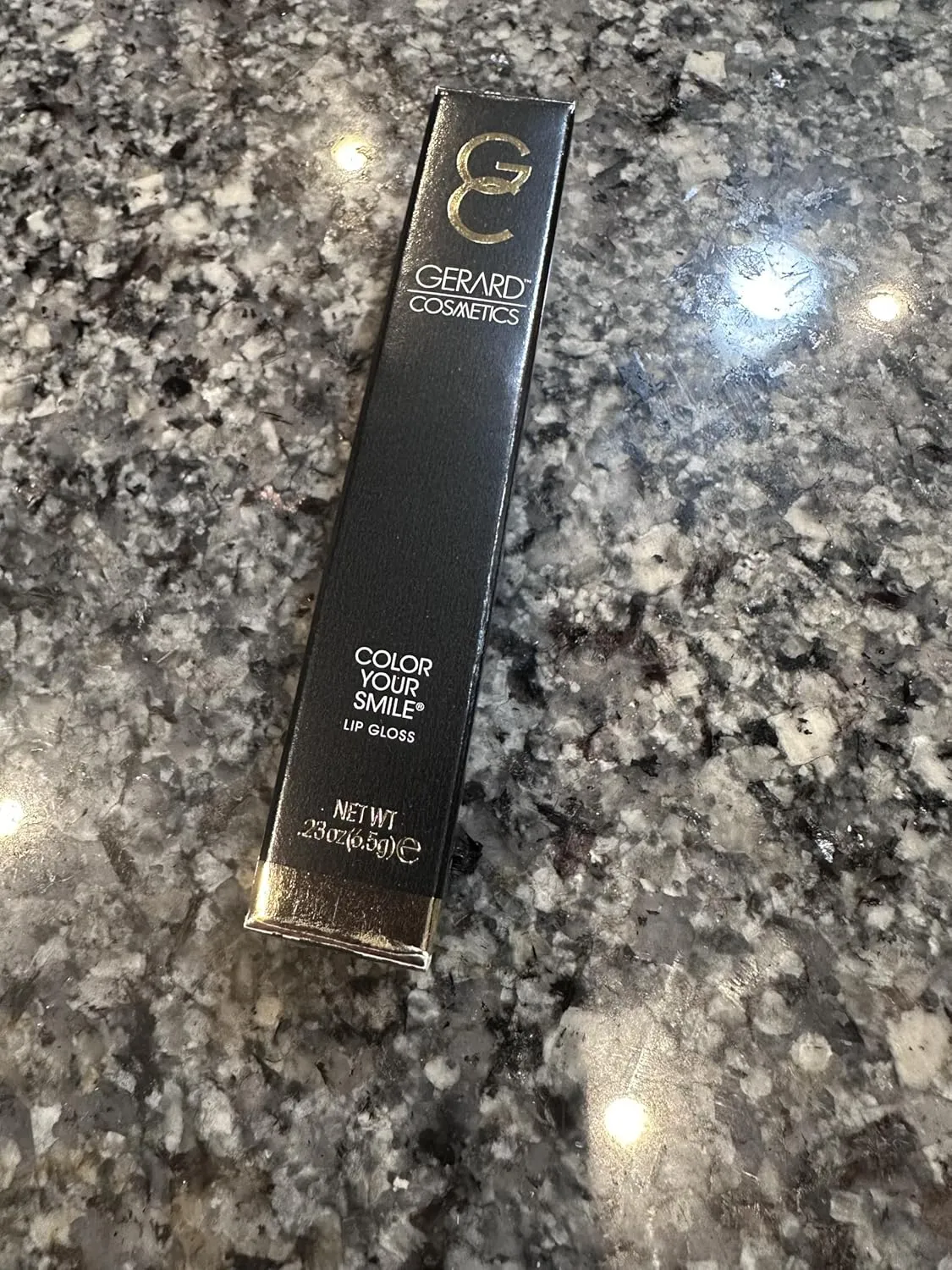 Gerard Cosmetics Color Your Smile Lip Gloss Fiji, Super Pigmented Bright Pink Lip Gloss with LED Light and Mirror, Shiny Finish, Hydrating Liquid Lip Color, Cruelty Free and Made in USA