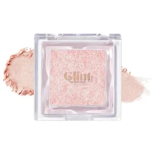 Glint Dewy Highlighter (Pitch Moon, 0.08oz) - Luminous Glow, Infused with Micropearls, Shiny Illuminator. Rich Pigment & Silky Touch, Korean Makeup.