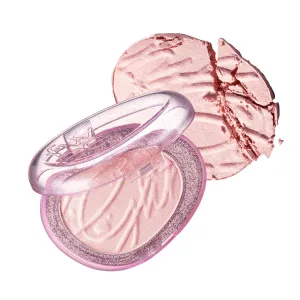 Glitz Stone Highlighter | 12 Vibrant, Photogenic Shades, Long-lasting Glow, Daily Shimmer to Bold Glitter, Inspired by Birthstones – Opal Blooming | 6.0g