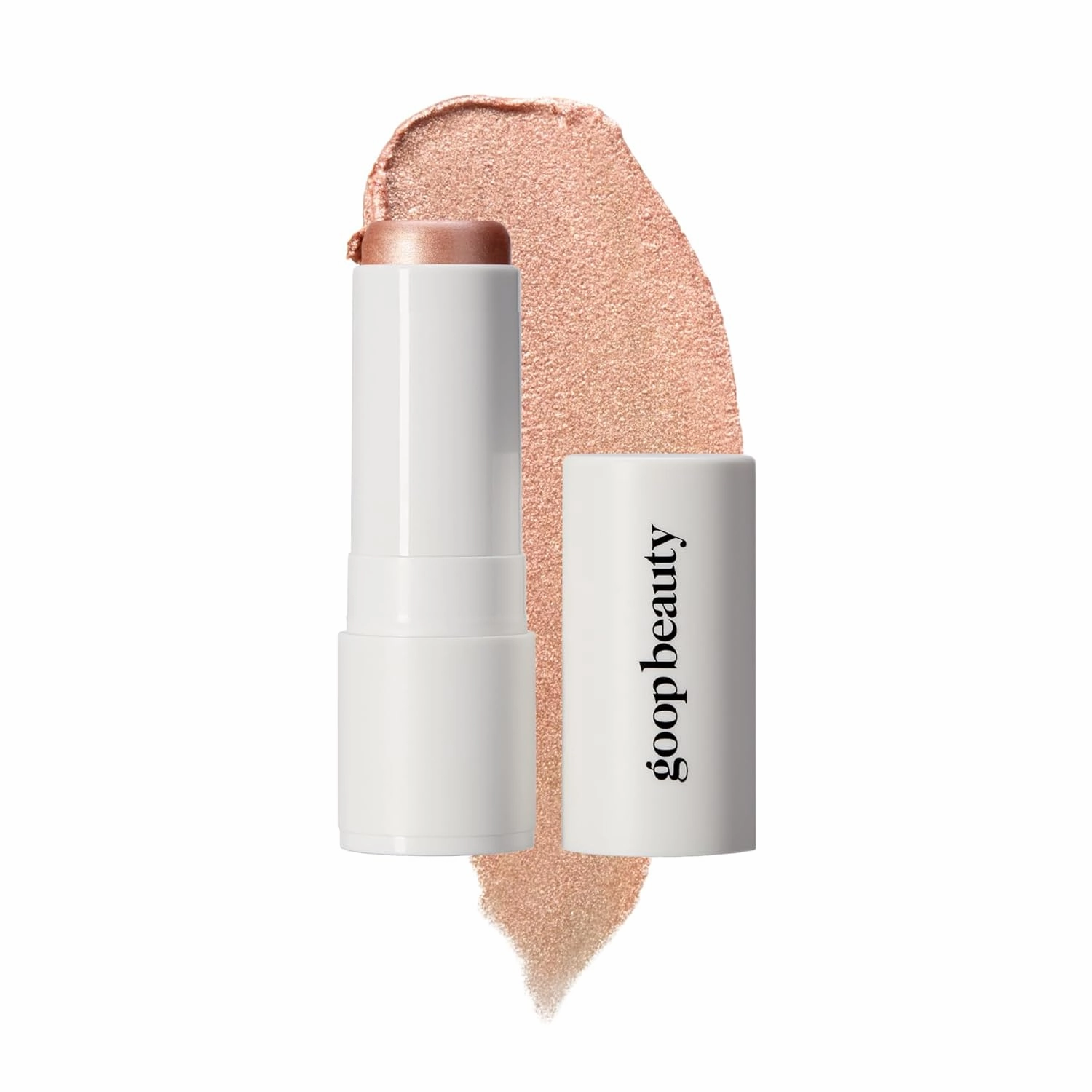goop Beauty Glow Skin Highlighter Stick | Multi-Use Highlighter with Pearlescent Glow | Amino Acid & Micropearl Blend | Makeup and Skincare | Aura: Champagne Gold | 0.28 oz