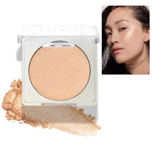 HALEYS Smoothing Highlighter Powder, Re-fract, Illuminating, Lightweight, Non-Caking, Smooths, Blurs, Long lasting, Nourishing & Skin-Softening, Infused with Spherical Powder, Macadamia Oil, V CF