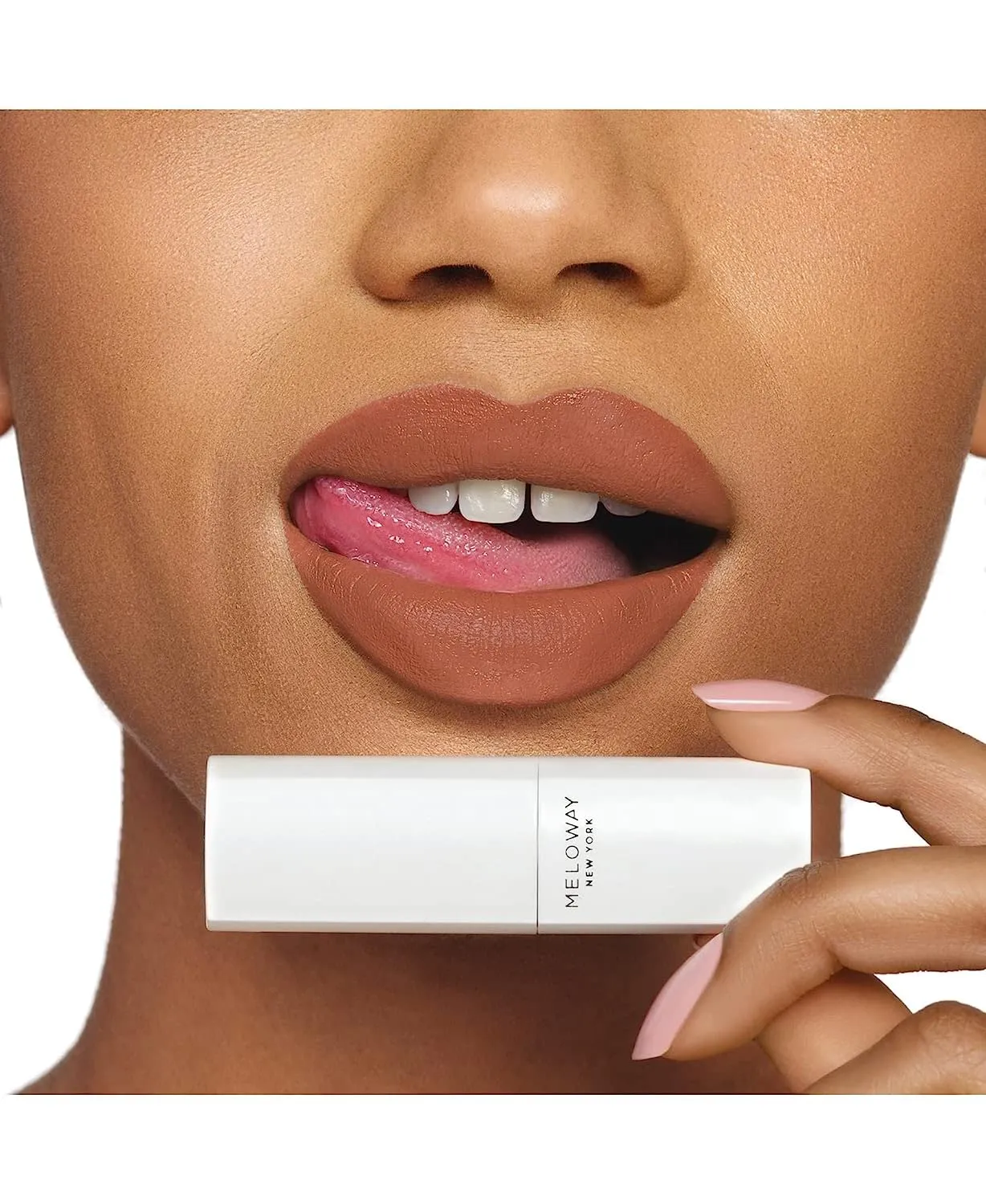 Hi-Rise Hydrating Matte Lipstick | Moisturizing, High-Pigment, Vegan Formula | Long-Lasting, Non-Drying, One-handed Capless Lipstick for Easy Application