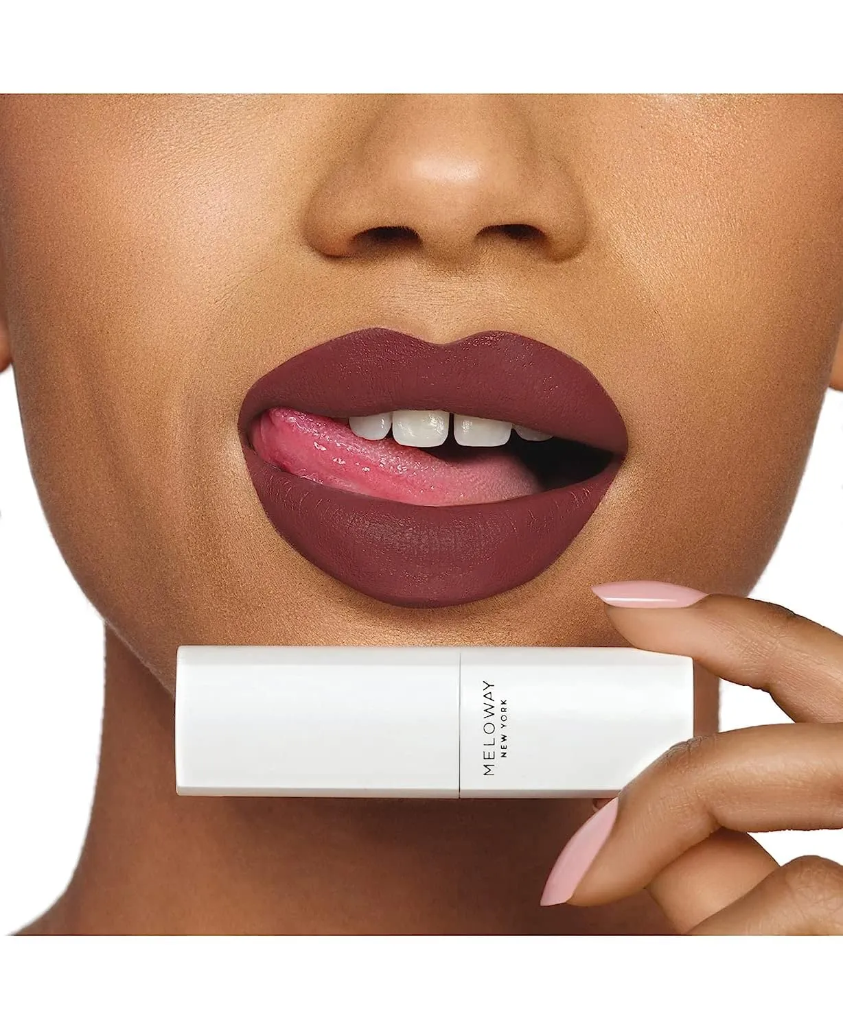 Hi-Rise Hydrating Matte Lipstick | Moisturizing, High-Pigment, Vegan Formula | Long-Lasting, Non-Drying, One-handed Capless Lipstick for Easy Application