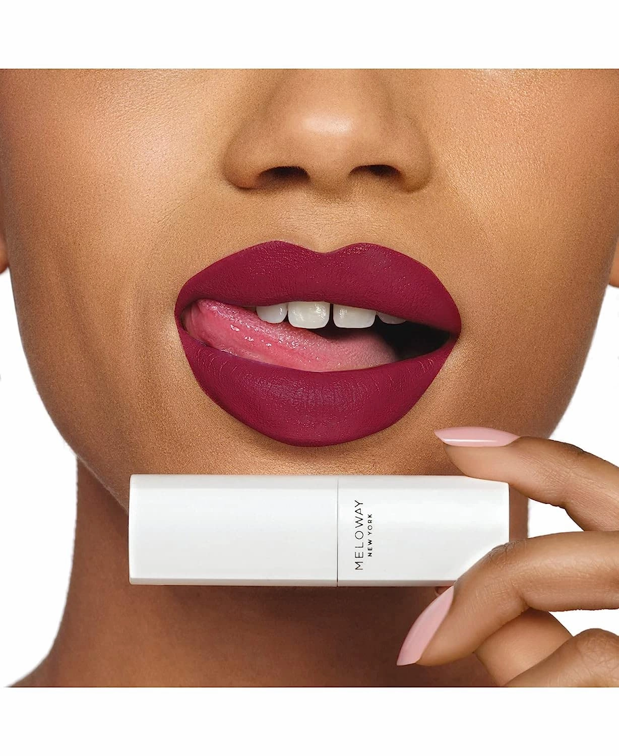 Hi-Rise Hydrating Matte Lipstick | Moisturizing, High-Pigment, Vegan Formula | Long-Lasting, Non-Drying, One-handed Capless Lipstick for Easy Application