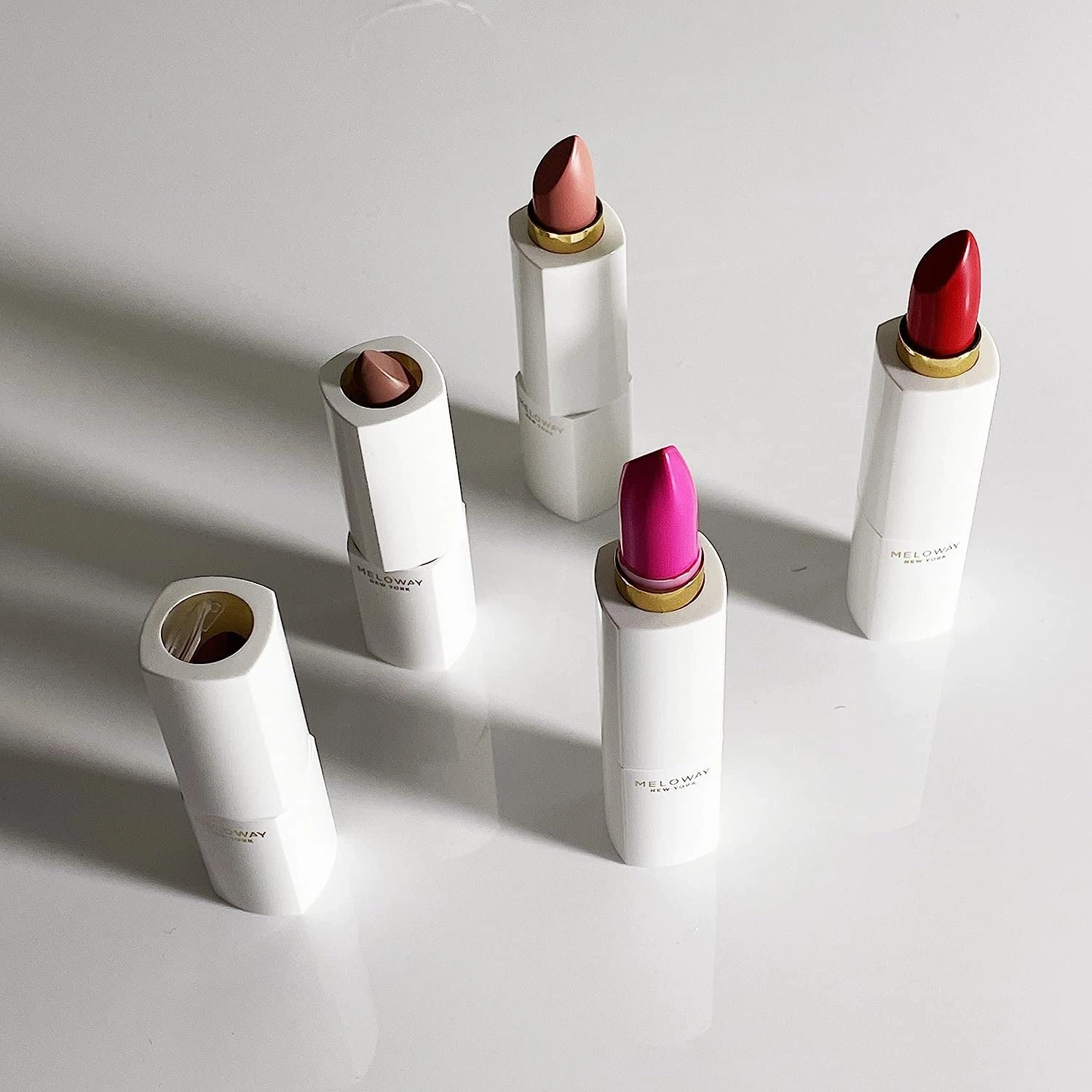 Hi-Rise Hydrating Matte Lipstick | Moisturizing, High-Pigment, Vegan Formula | Long-Lasting, Non-Drying, One-handed Capless Lipstick for Easy Application