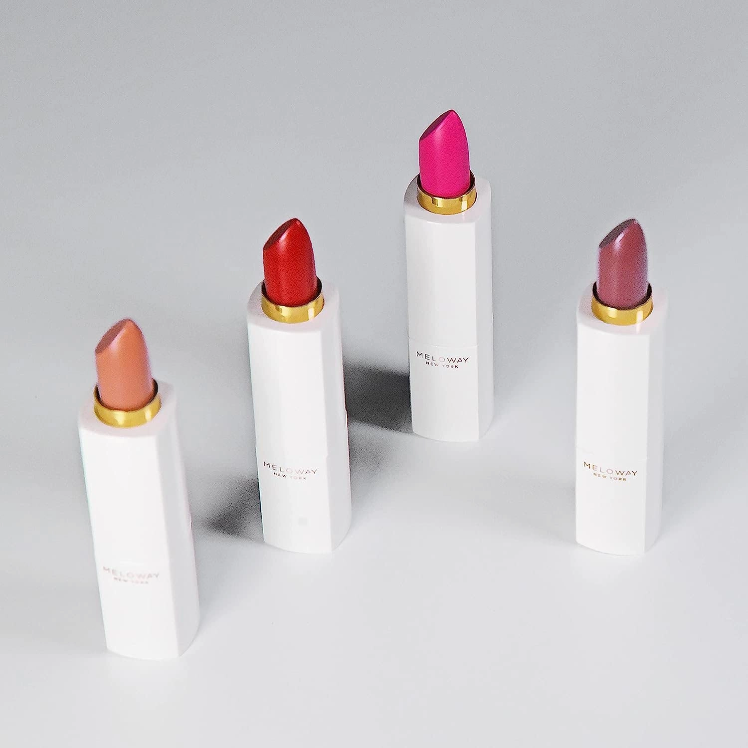 Hi-Rise Hydrating Matte Lipstick | Moisturizing, High-Pigment, Vegan Formula | Long-Lasting, Non-Drying, One-handed Capless Lipstick for Easy Application