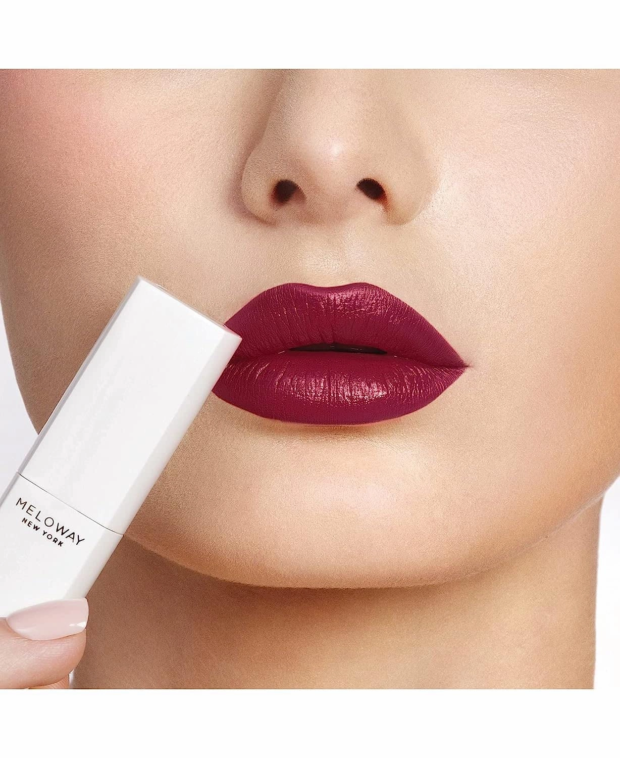 Hi-Rise Hydrating Matte Lipstick | Moisturizing, High-Pigment, Vegan Formula | Long-Lasting, Non-Drying, One-handed Capless Lipstick for Easy Application