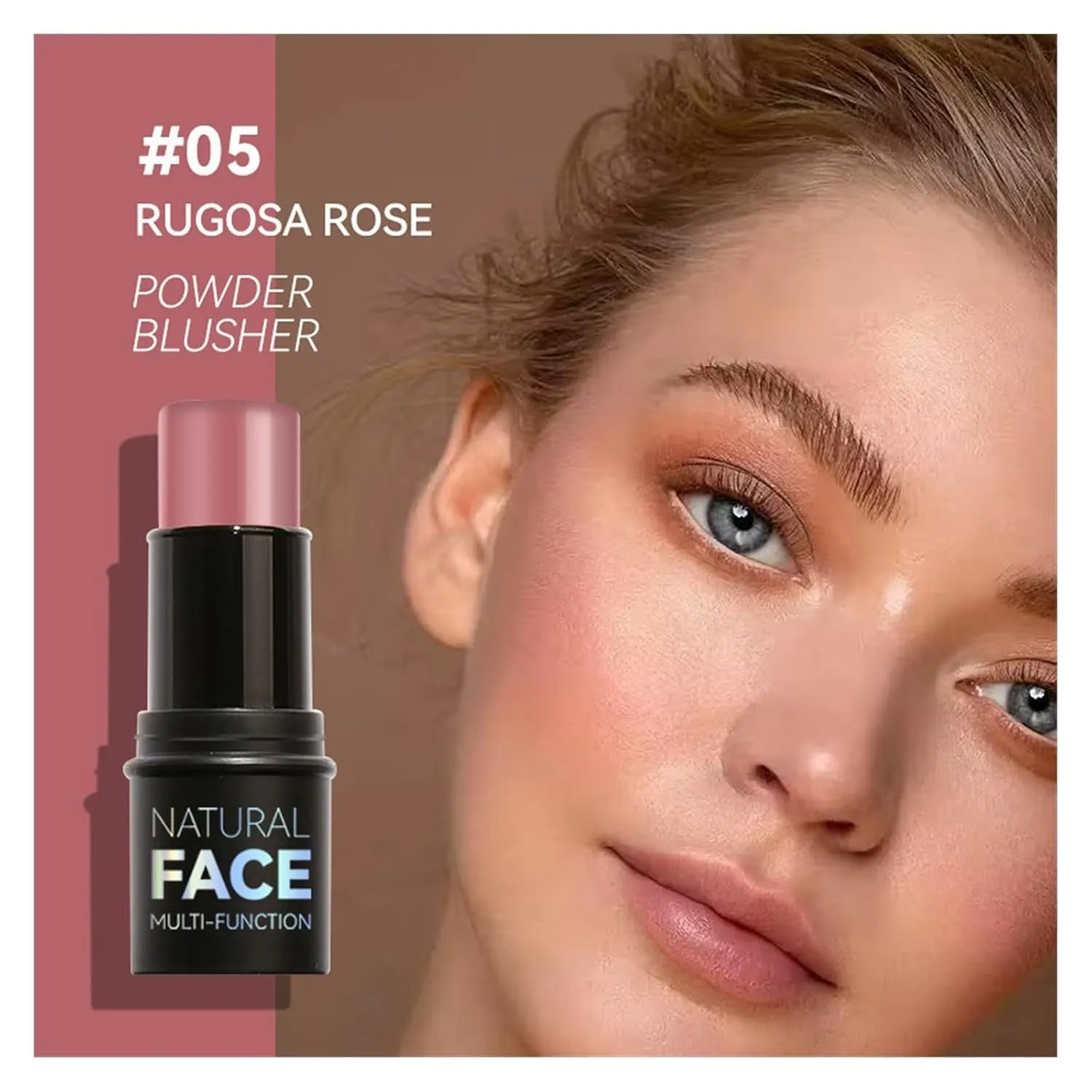 High-gloss Repair Stick Nose Shadow Contour Shadow Pen Brightens Lying Silkworm Facial Blush Cream (Color : 05-6PC)