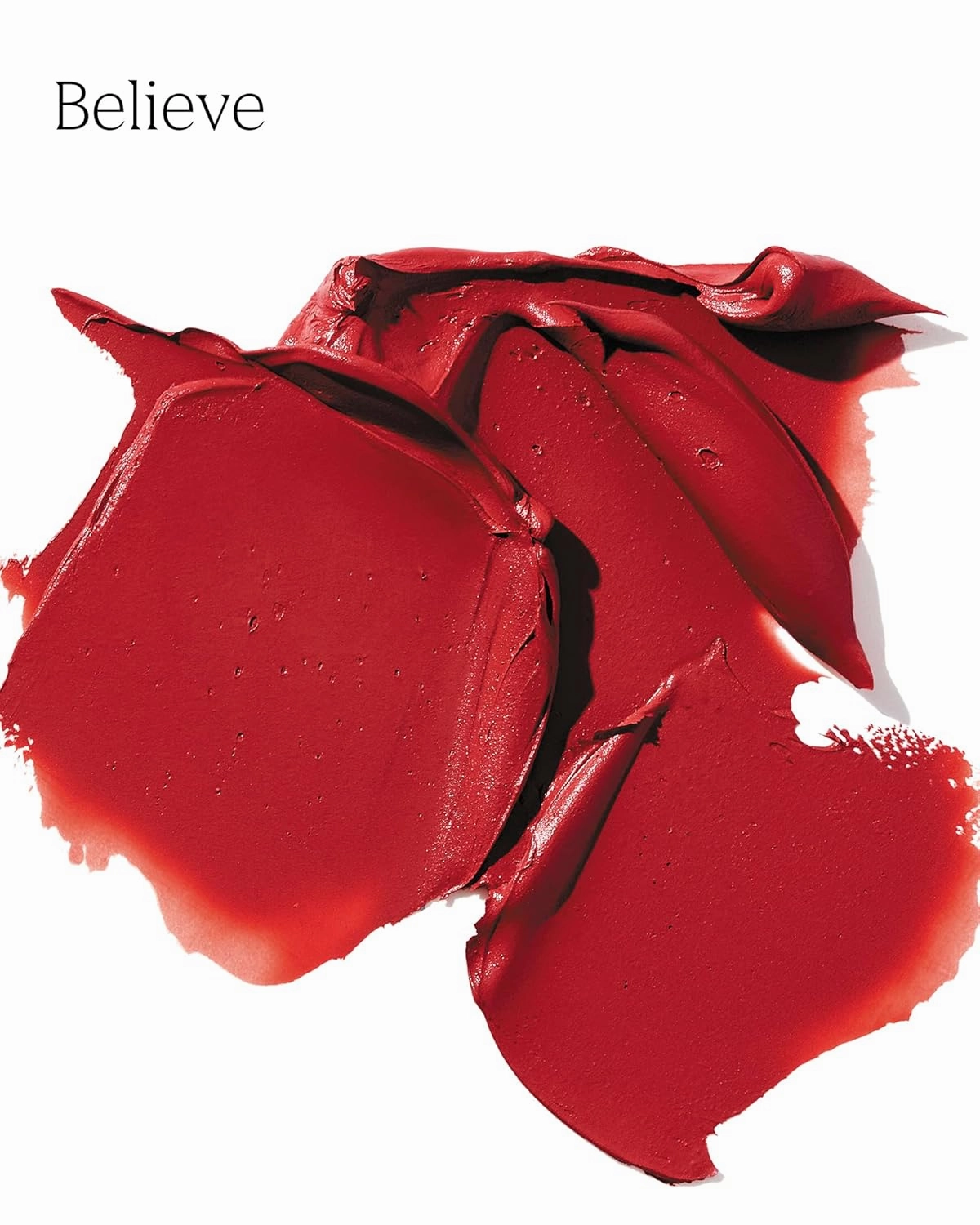 High Powered Lipstick (Believe) | Intensely Colored Brick Red Matte Finish Lipstick | Long Lasting Hydrating Formula, Creamy Texture & Weightless Coverage | Vegan | Cruelty-Free | .14 oz