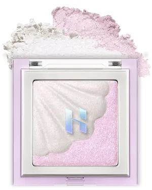 HOLIKA HOLIKA Shell Glow Highlighter- Luxury Face Glow for Shine & Volume, Transparent Skin Enhancer, Smooth Texture, Subtle Shimmer Light, Splendid Pearl Expression (01 AURORA NACRE)