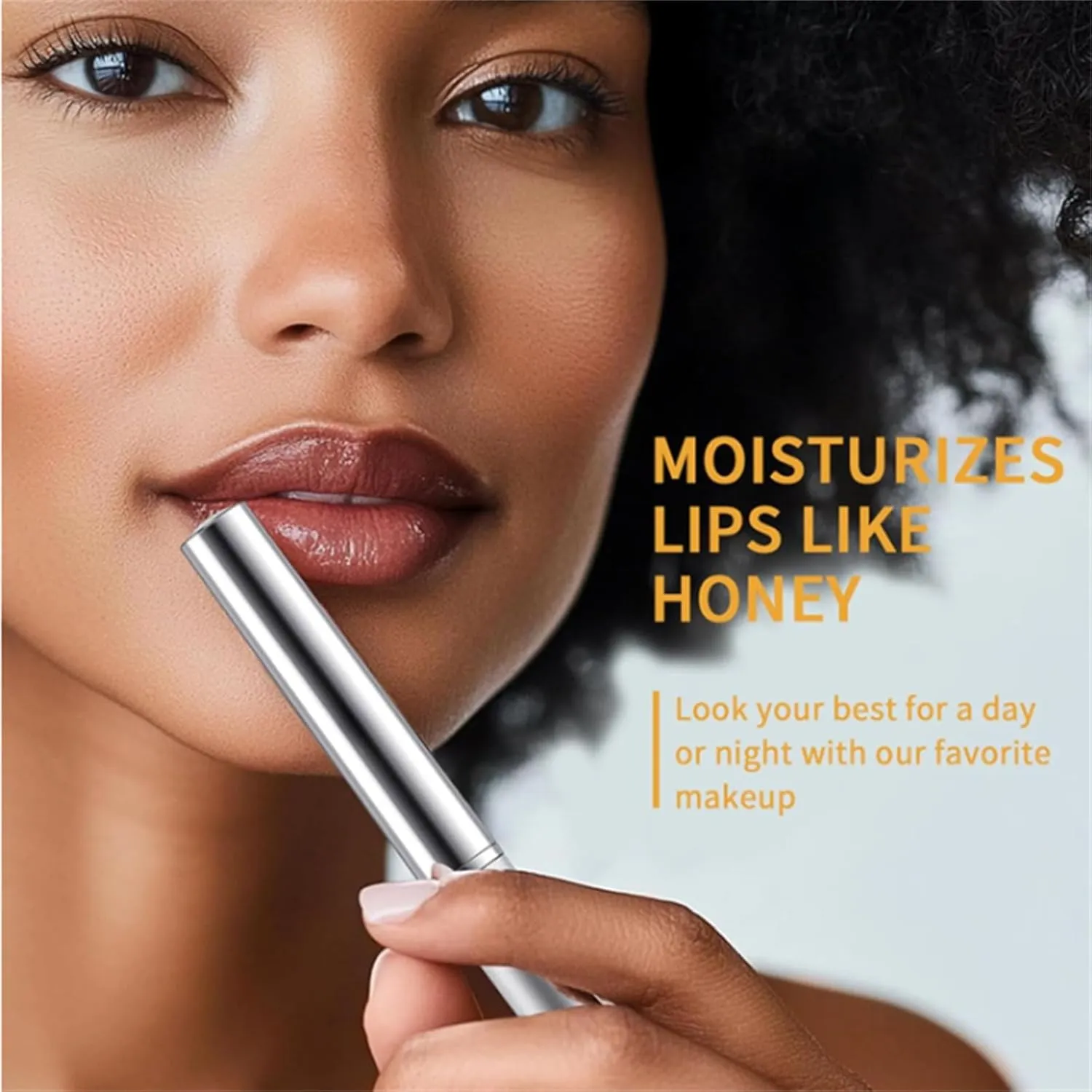 Honey Noir Black Honey Lipstick, Honeynoir Lipstick, Hydrating Non-Sticky Balm with Light Sheer, Long-Lasting Glossy Lip Tint for A Smooth, Glowy Look for All Skin Tones (2PCS MIX)