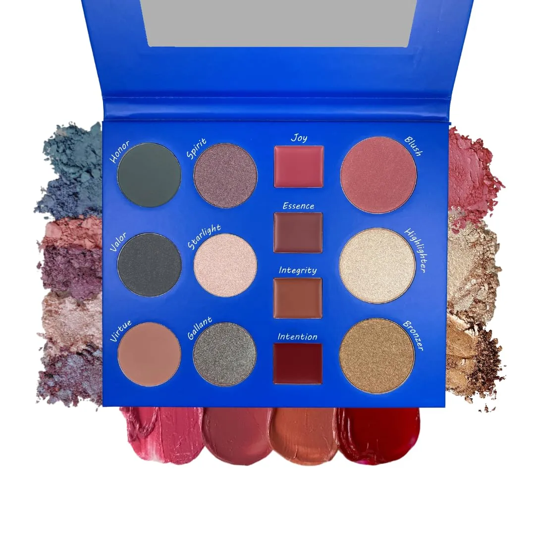 Honeybee Gardens 'Resilience' All In One Makeup Palette | Vegan | Gluten Free | Cruelty Free
