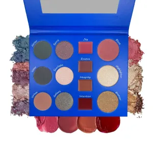 Honeybee Gardens 'Resilience' All In One Makeup Palette | Vegan | Gluten Free | Cruelty Free