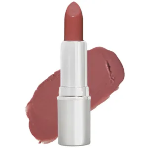 Honeybee Gardens Truly Natural Long Lasting Lipstick, Swizzle, Neutral Pink Mauve, Naturally Hydrating & Nourishing, Vegan, Gluten-Free & Cruelty-Free, 0.13 oz / 3.8 g