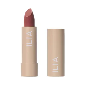 ILIA - Color Block Lipstick | Non-Toxic, Vegan, Cruelty-Free, Hydrating   Long Lasting, No Budge Color with Full Coverage (Wild Rose (Mauve With Neutral Undertones), 0.14 oz | 4 g)
