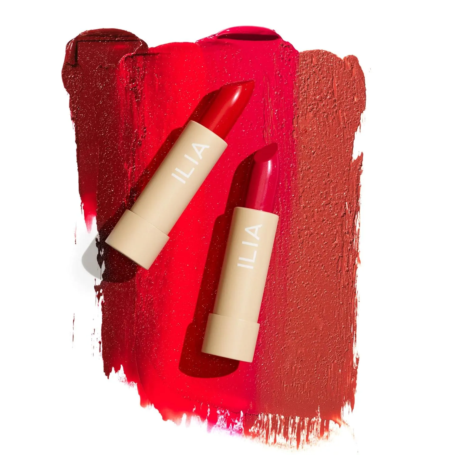 ILIA - Color Block Lipstick | Non-Toxic, Vegan, Cruelty-Free, Hydrating   Long Lasting, No Budge Color with Full Coverage (Wild Rose (Mauve With Neutral Undertones), 0.14 oz | 4 g)