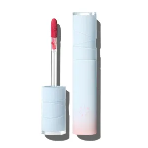 INTO YOU Lipstick Watery Lip Matt Finish Hydrating Long-lasting Smudge-proof Lip Stain Makeup High Pigment Lightweight Non Sticky Lip Gloss for Girls and Women, 0.1 oz (3g) in W14 Guava Lychee