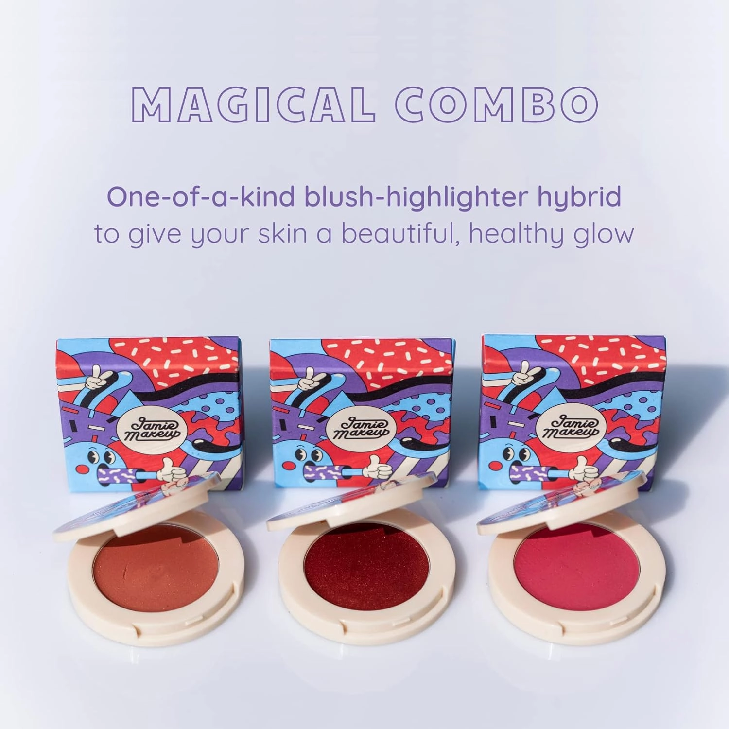 Jamie Makeup Cream Blush and Highlighter Hybrid - The Blighlighter (The Coral One)