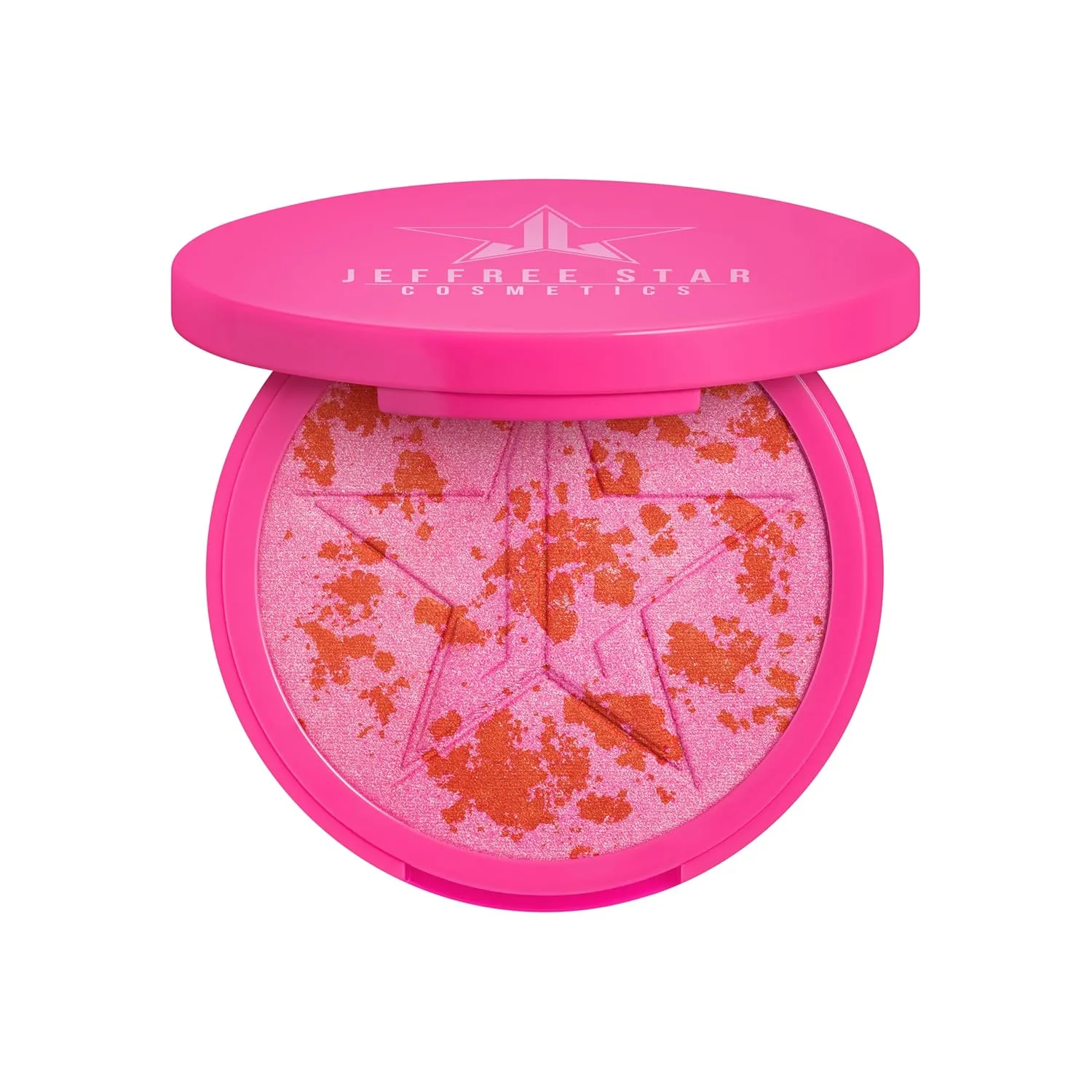 Jeffree Star Cosmetics Skin Frost Blush Highlighter, 0.56 oz, 2-in-1 Shimmer Powder (Glamorous Heist)