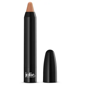 Jolie Eyebrow Perfecting Brightener & Highlighter, Creamy Self Sharpening Crayon Stick, Satin Finish (Champagne Bronze)
