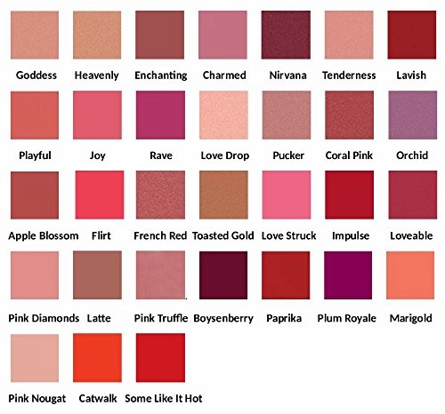 Jolie Longwearing Luxury Lipstick - Hydrating, Creamy Formula (Love Struck)