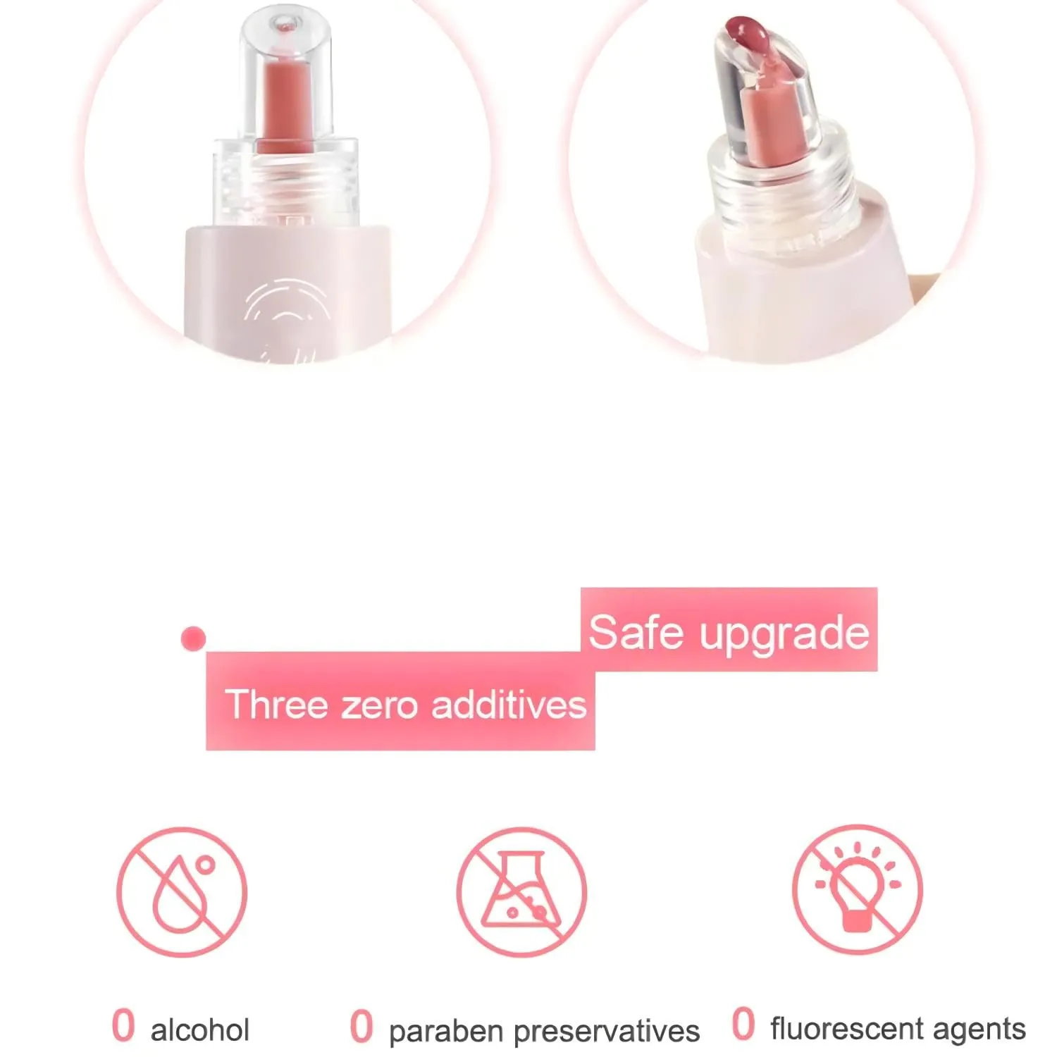 Judy-Dolll Sweety Lip Jelly Lip Glossr Clear,Hydrating Lip Gloss,Moisturizing Nonstick Tinted Gloss Lip Oil (N00 Nude Brown, 0.35 Fl Oz)