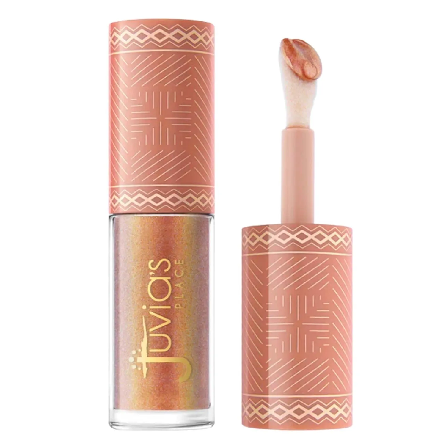 Juvia's Place Nubian Earth Glass Gloss Lip Gloss Oasis - Non-sticky Lip Makeup, Hydrating Lip Gloss, Tinted Lip Gloss, Shine & Glow Lip Makeup, Beauty & Personal Care Products for Lips