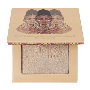 Juvia's Place - Tribe Highlighter Vol. 3 - Glow Highlighter Face Makeup Powder - Shimmering Glow Finish perfect for cheekbones, Radiant Mineral Shimmer, Illuminating Powder