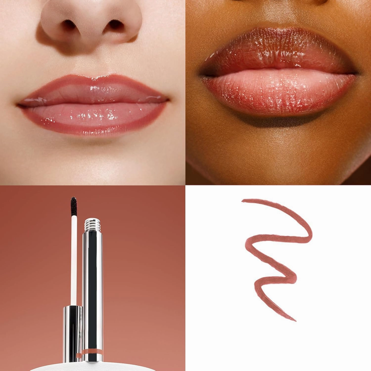 Kassaria Lip Stain,Long Wear Lip Liner Peel Off Lip Stain With Matte Finish,Long Lasting Waterproof Transfer-Proof Highly Pigmented Color,Non-Stick Cup Nude Lip Lipliner Stain (1pcs-02#)