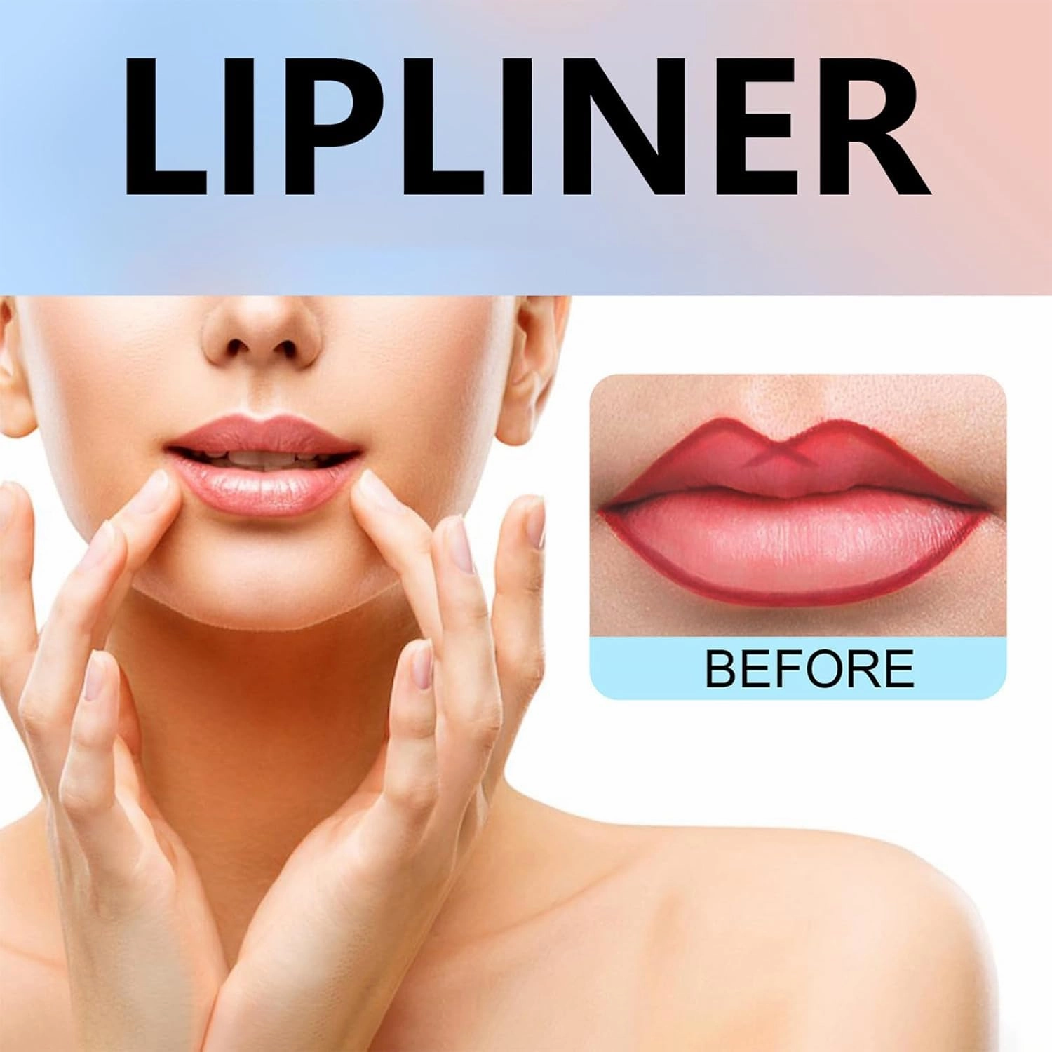 Kassaria Lip Stain,Long Wear Lip Liner Peel Off Lip Stain With Matte Finish,Long Lasting Waterproof Transfer-Proof Highly Pigmented Color,Non-Stick Cup Nude Lip Lipliner Stain (1pcs-02#)