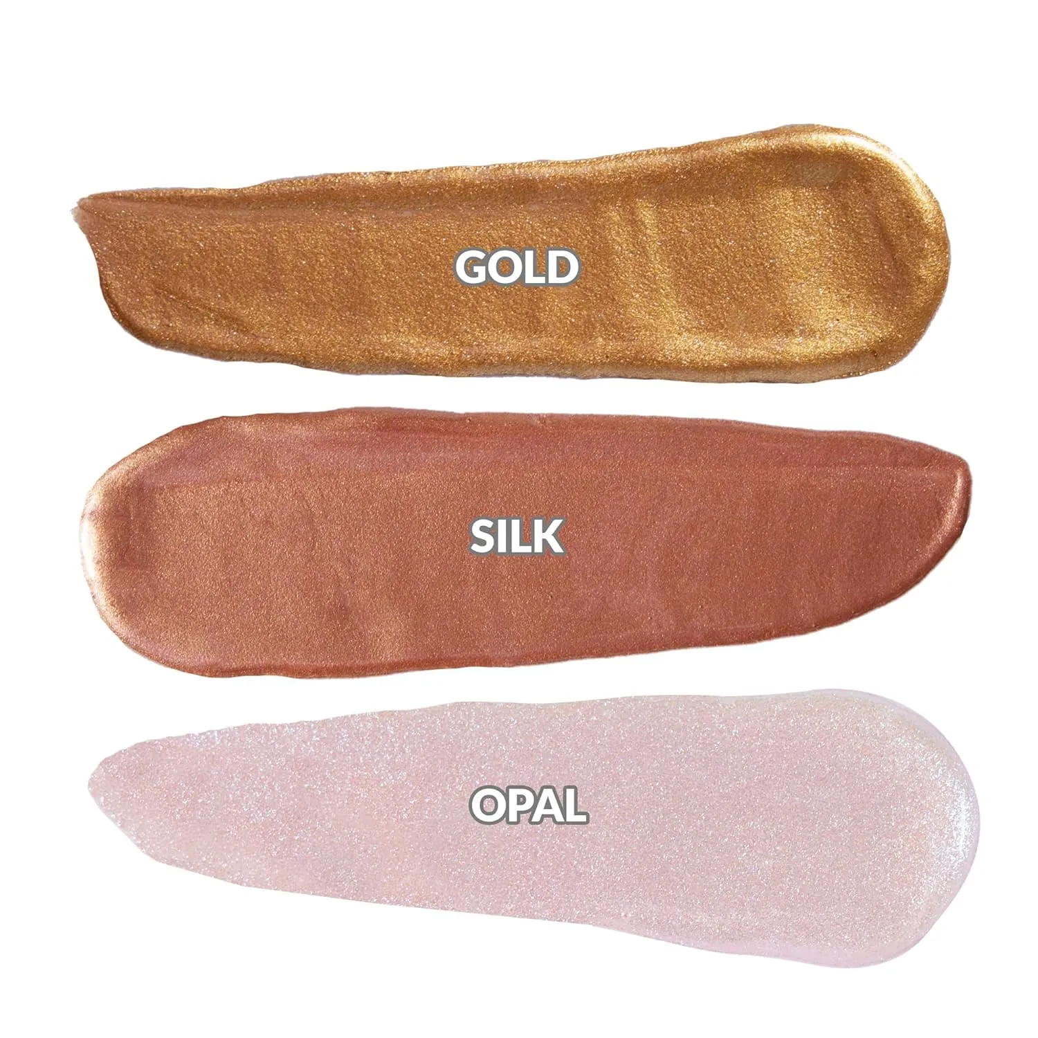 KimChi Chic Beauty Glam Tears Liquid Highlighter, Cheek Shimmer and Body Glitter, Sun-Kissed and Glowing Skin, Luminous Finish, Non-Vegan Makeup, Silk Highlighter, 0.56 fl oz