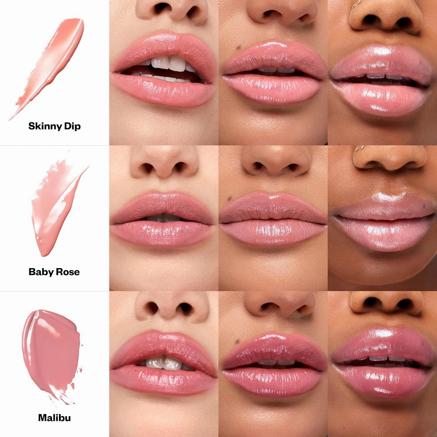 Kosas Wet Stick Moisturizing Shiny Sheer Lipstick with Ceramides, Hyaluronic acid, Peptides and Mango Butter - Soothes, Softens, and Moisturizes Lips – Skinny Dip