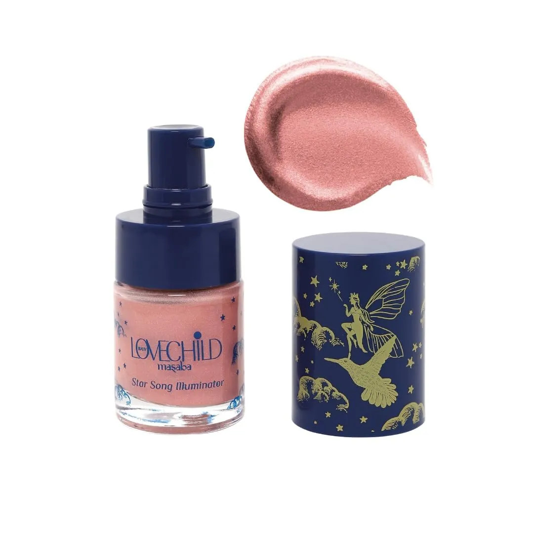 L' Child Masaba Star Song Illuminator, Sparkling Peach, Face Highlighter