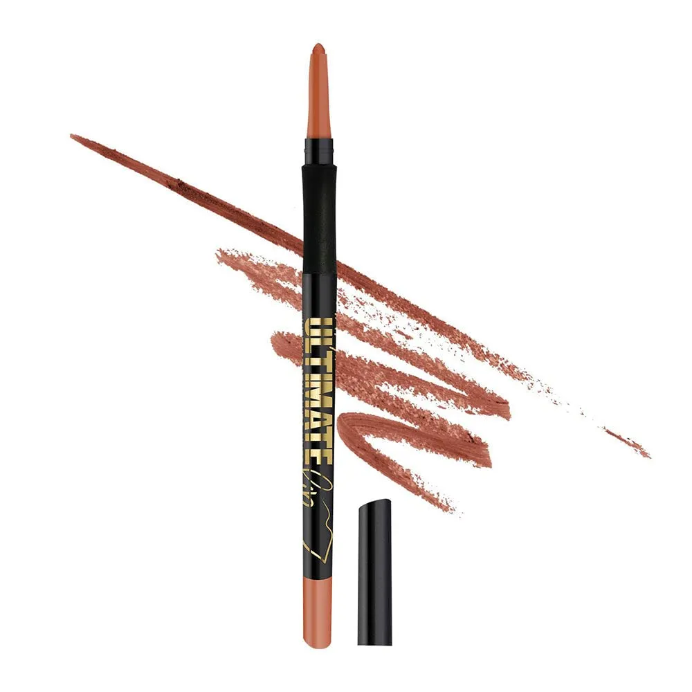 L.A. Girl Ultimate Intense Stay Auto Lipliner, Forever Bare, 0.01 oz.,Brown,GP341 (Pack of 3)