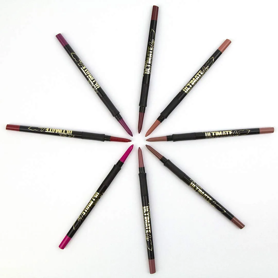L.A. Girl Ultimate Intense Stay Auto Lipliner, Forever Bare, 0.01 oz.,Brown,GP341 (Pack of 3)