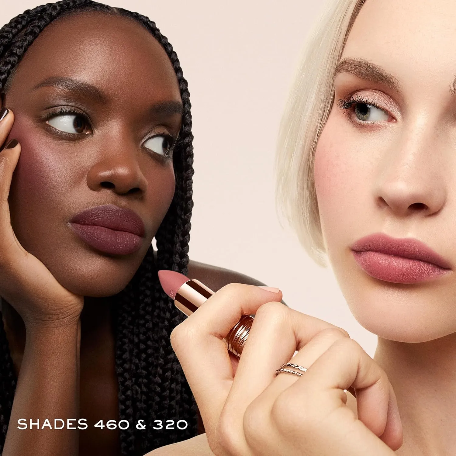 Lancôme L'Absolu Rouge Intimatte Hydrating Matte Lipstick - Buildable & Lightweight Formula with a Soft Matte Finish - Up To 12HR Comfort