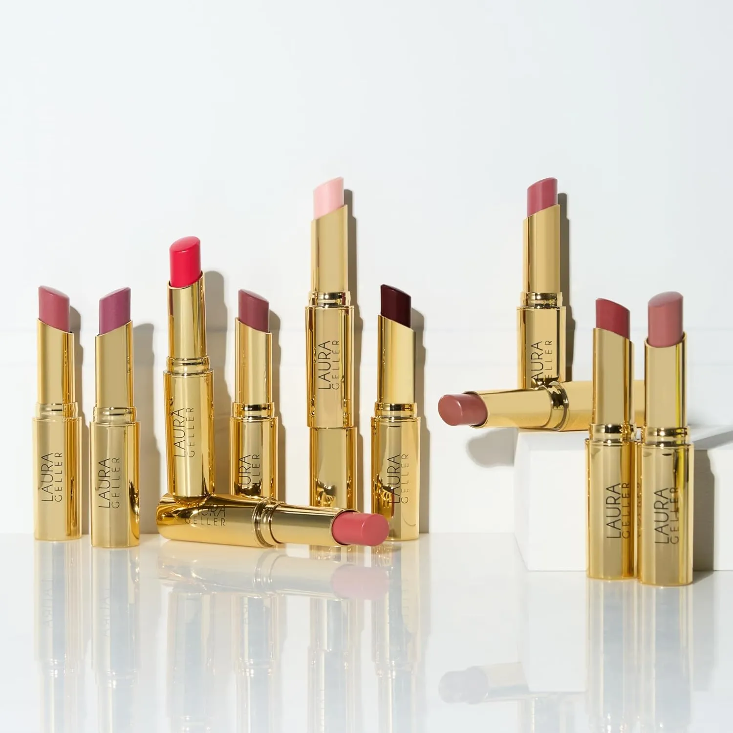 LAURA GELLER NEW YORK Jelly Balm Moisturizing Tinted Lip Balm - Jammin' - Hydrating Vitamin E - Semi-Shine Finish