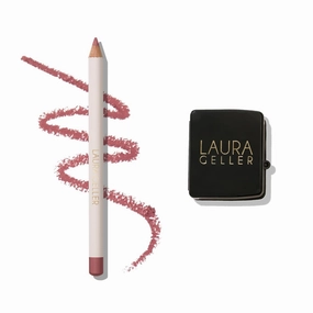 LAURA GELLER Marble Lips Multidimensional Lip Liner, Romantic Rose   Cosmetic Pencil Sharpener - Sculpt Your Lips with a Perfect Point - For Fuller Lips